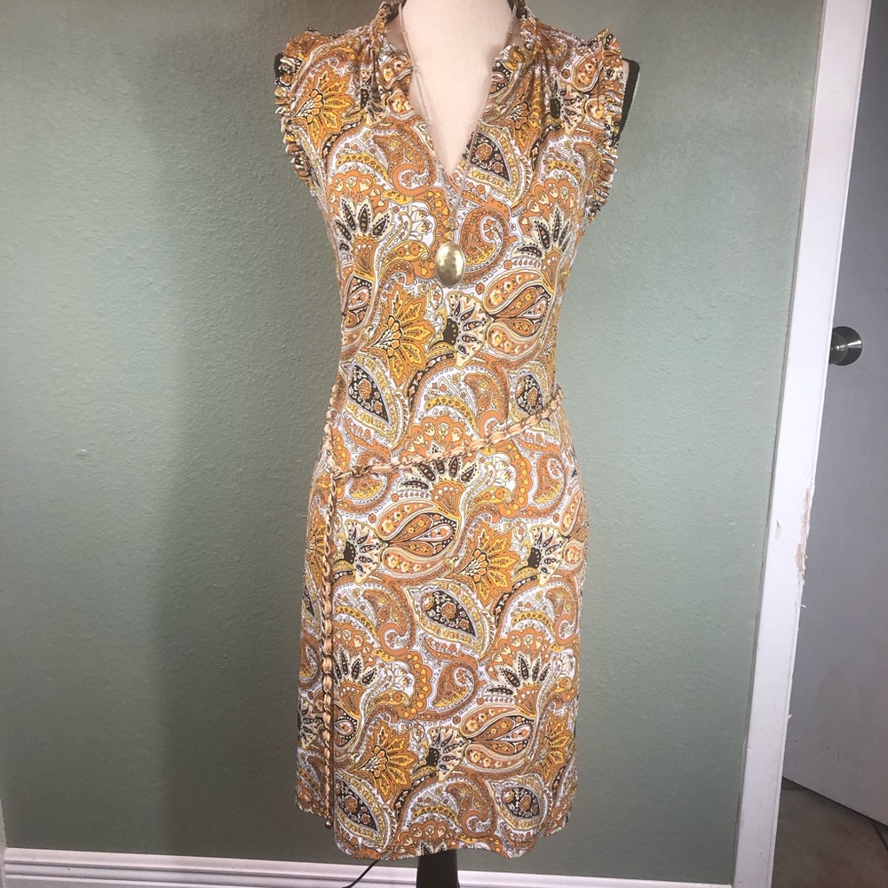 NWOT Michael Kors Paisley Dress. Never worn.